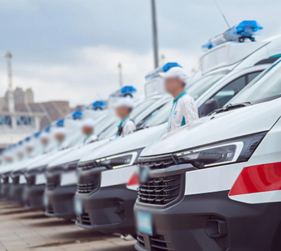 迭部县服务车队展示